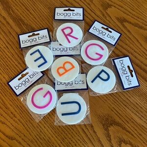Bogg Bits Alphabet Letter (E,G,R,U,P,B) & #5